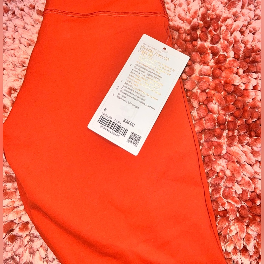 Lululemon WunderTrain HR leggings